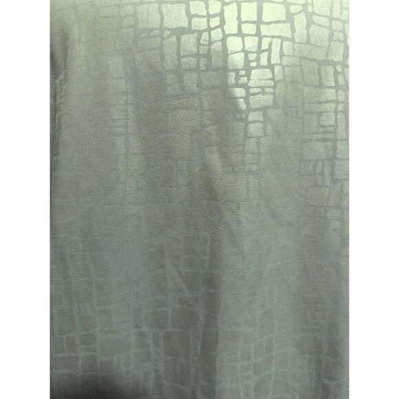 Chicos Zenergy Zip Front Jacket Windbreaker Size 2 M Lt Gray Pockets Drawstring - Picture 6 of 9